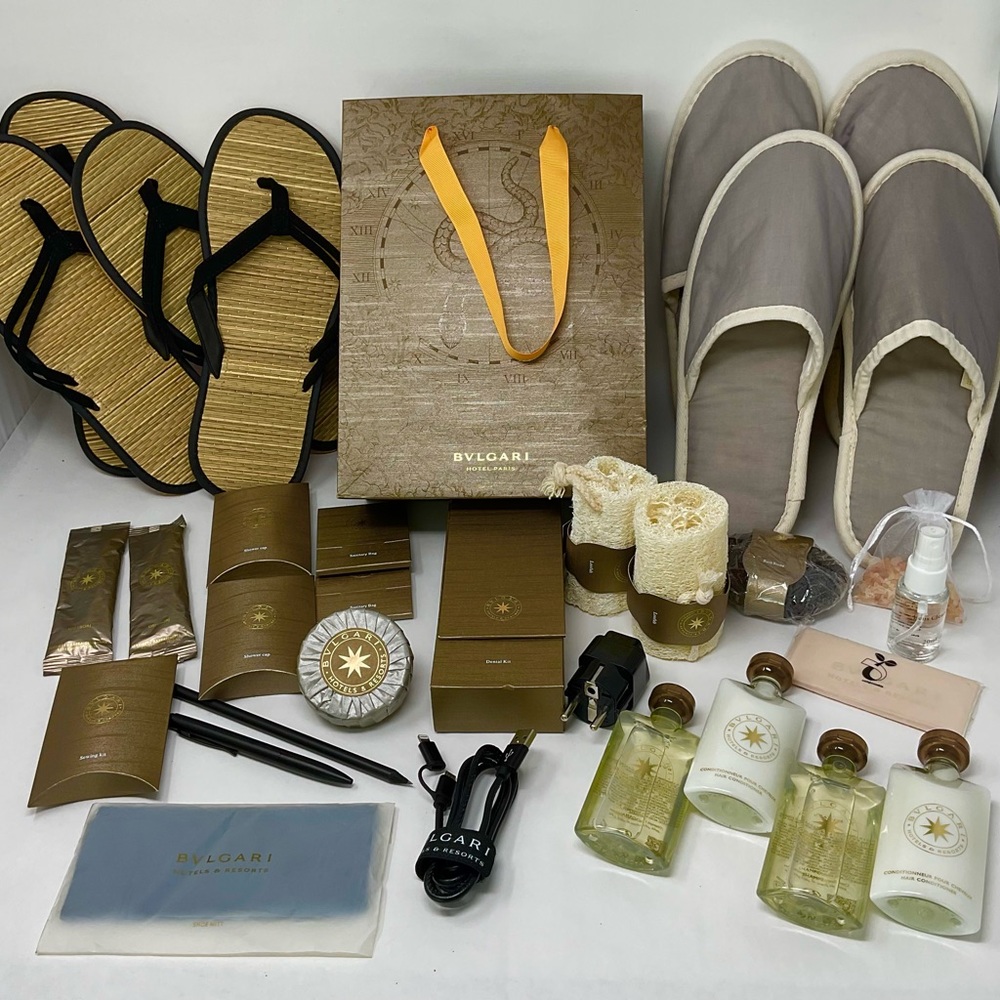 🔥BULGARI HOTEL PARIS TOILETRIES (BVLGARI) 100% REAL & NEW